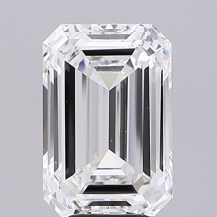 6.19 ct. emerald Lab Grown Diamond front image