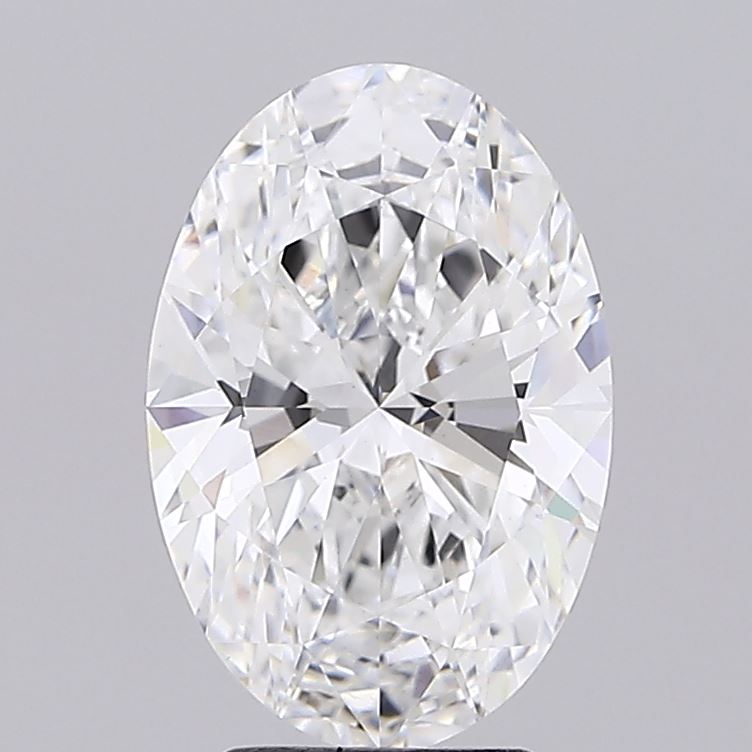 4.04 ct. oval Lab Grown Diamond front image