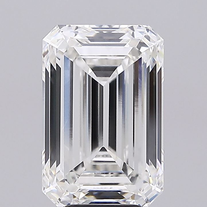 6.02 ct. emerald Lab Grown Diamond front image