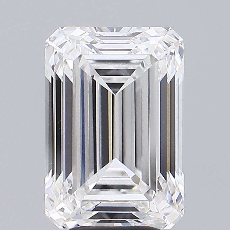 6.01 ct. emerald Lab Grown Diamond front image