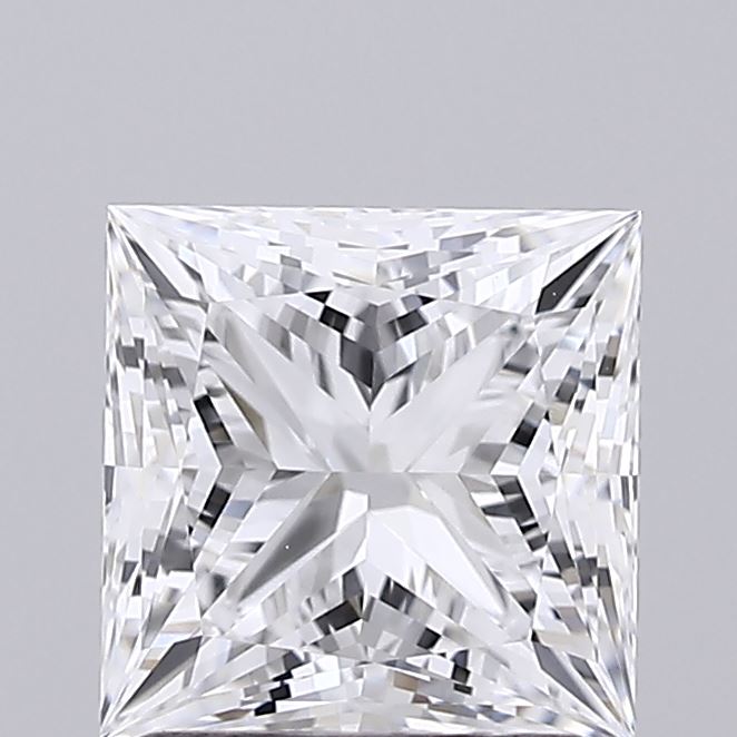 1.54 ct. princess Lab Grown Diamond front image