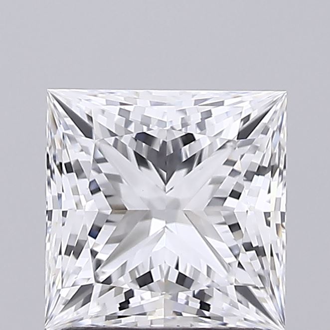 1.57 ct. princess Lab Grown Diamond front image