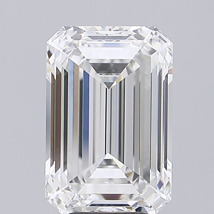 5.04 ct. emerald Lab Grown Diamond front image