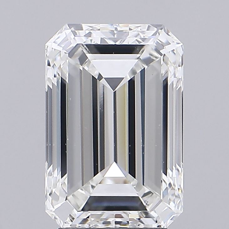 3.90 ct. emerald Lab Grown Diamond front image