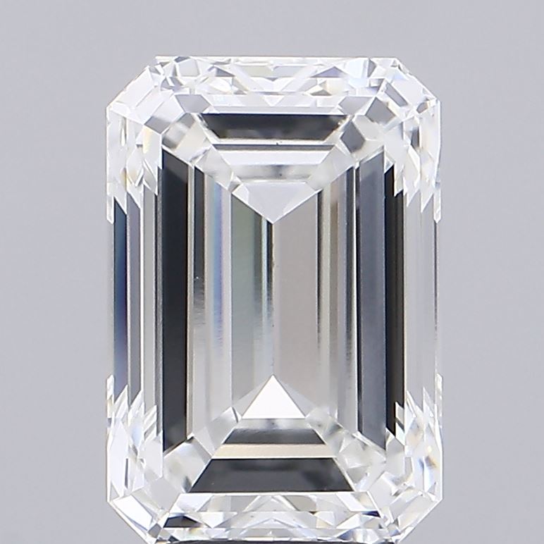 5.01 ct. emerald Lab Grown Diamond front image