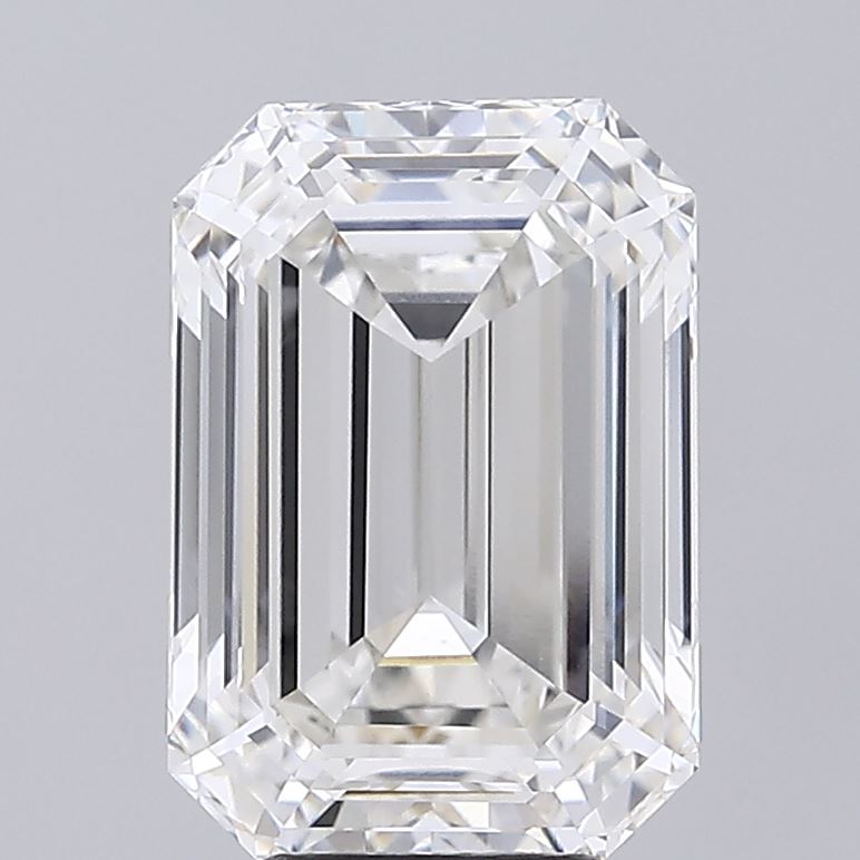 6.02 ct. emerald Lab Grown Diamond front image