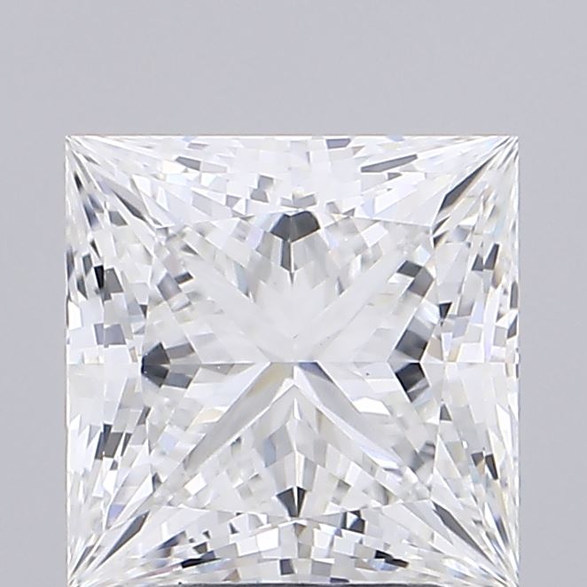 3.08 ct. princess Lab Grown Diamond front image