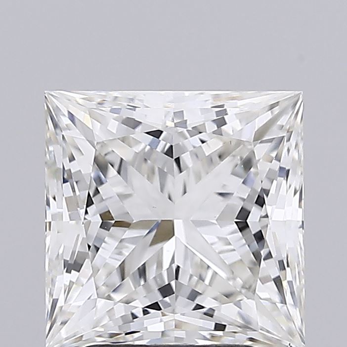 3.02 ct. princess Lab Grown Diamond front image