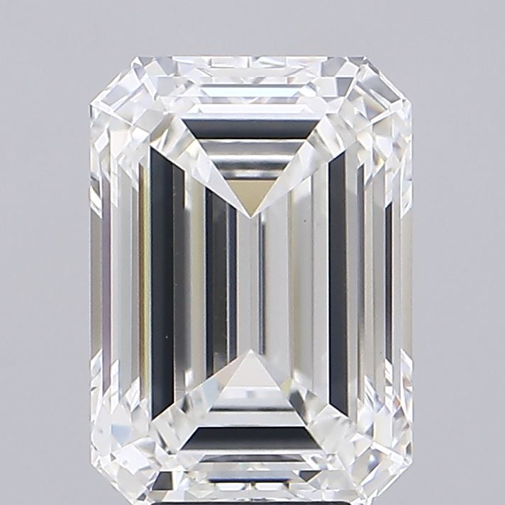 6.20 ct. emerald Lab Grown Diamond front image