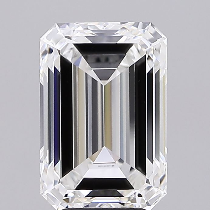 5.04 ct. emerald Lab Grown Diamond front image
