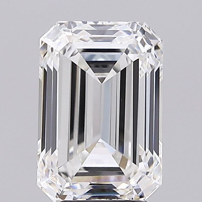 4.02 ct. emerald Lab Grown Diamond front image