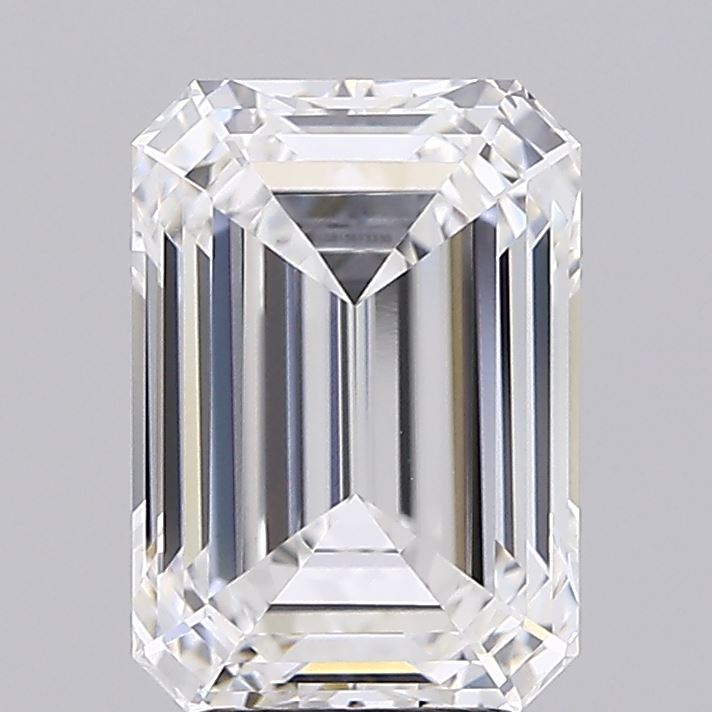 4.09 ct. emerald Lab Grown Diamond front image