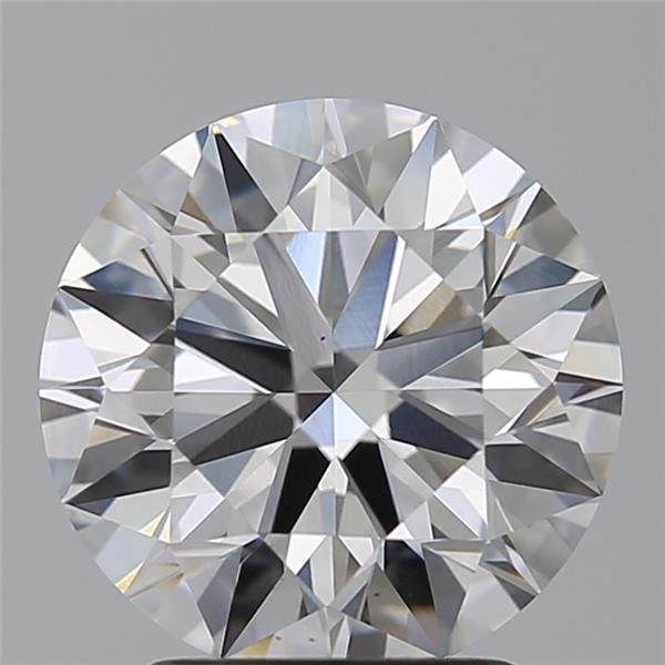 2.57 ct. round Lab Grown Diamond front image