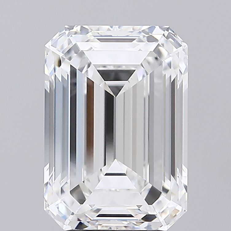 5.10 ct. emerald Lab Grown Diamond front image