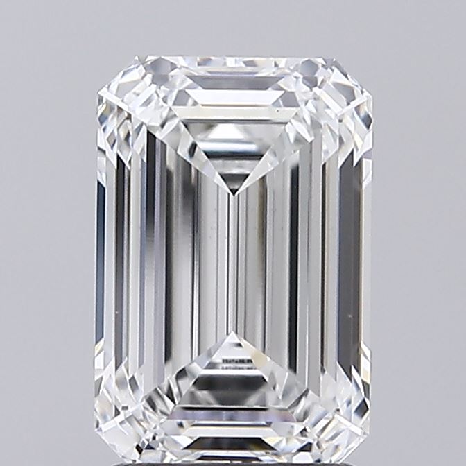 2.31 ct. emerald Lab Grown Diamond front image
