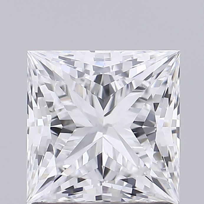 1.57 ct. princess Lab Grown Diamond front image