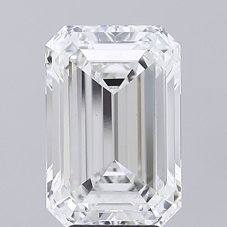 5.10 ct. emerald Lab Grown Diamond front image
