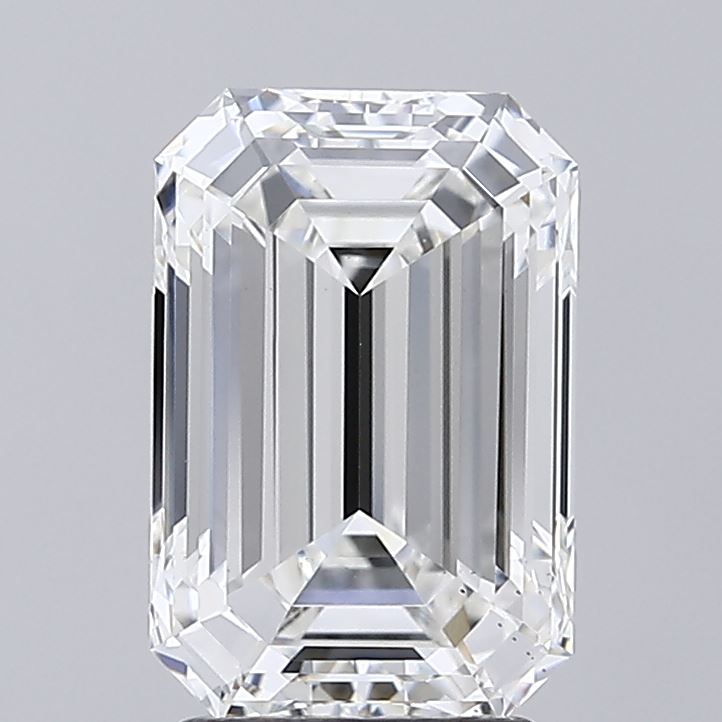3.03 ct. emerald Lab Grown Diamond front image