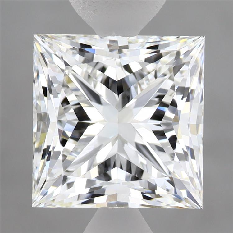 3.81 ct. princess Lab Grown Diamond front image