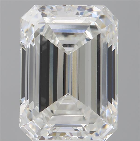 4.58 ct. emerald Lab Grown Diamond front image