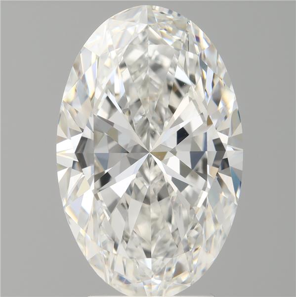 4.09 ct. oval Lab Grown Diamond front image
