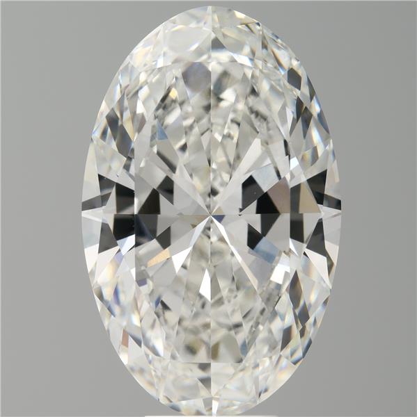 9.09 ct. oval Lab Grown Diamond front image