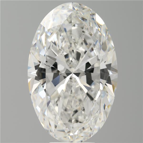 9.04 ct. oval Lab Grown Diamond front image