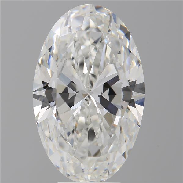 6.59 ct. oval Lab Grown Diamond front image