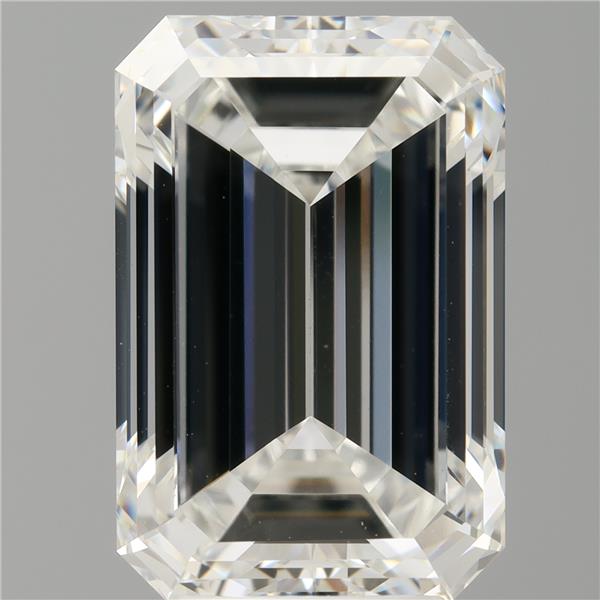 6.03 ct. emerald Lab Grown Diamond front image