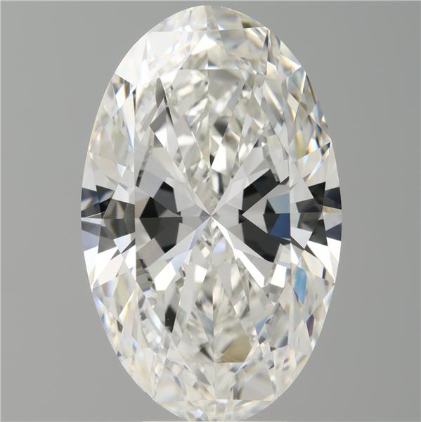 6.51 ct. oval Lab Grown Diamond front image
