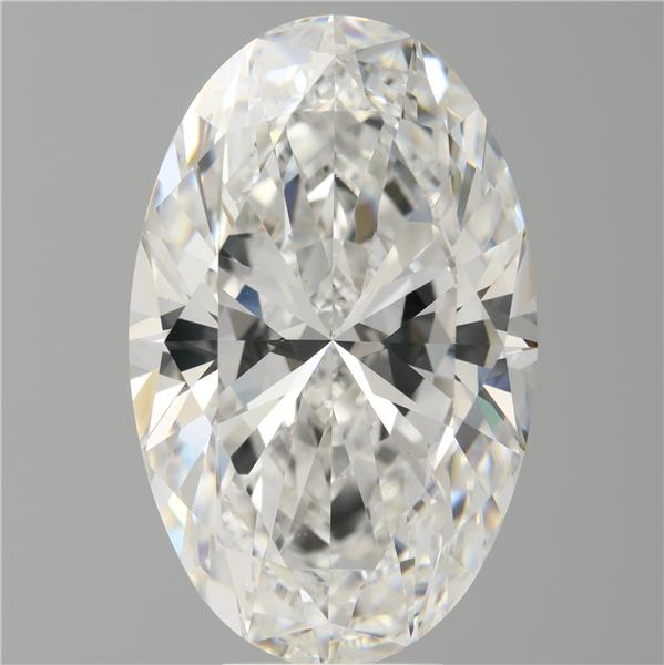 8.08 ct. oval Lab Grown Diamond front image