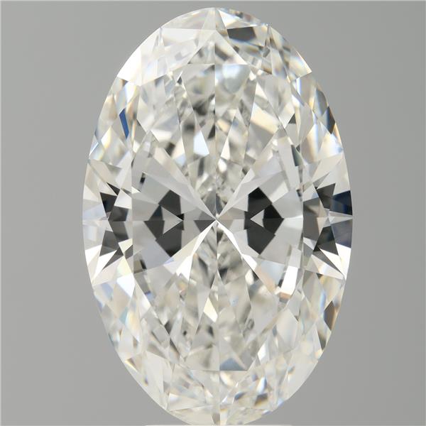 7.07 ct. oval Lab Grown Diamond front image