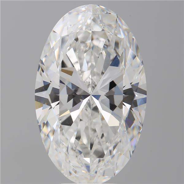 9.50 ct. oval Lab Grown Diamond front image