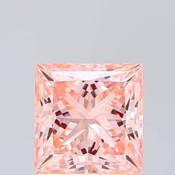 1.54 ct. princess Lab Grown Diamond front image
