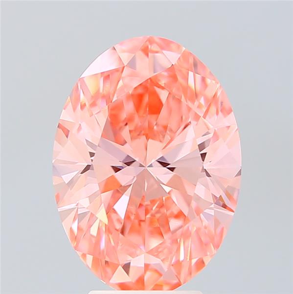 5.03 ct. oval Lab Grown Diamond front image
