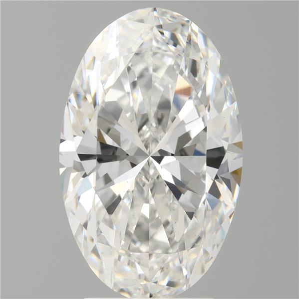 3.52 ct. oval Lab Grown Diamond front image