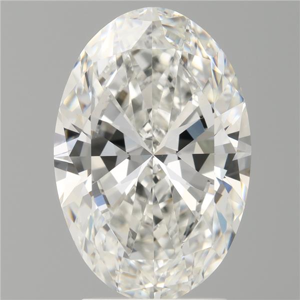 3.01 ct. oval Lab Grown Diamond front image