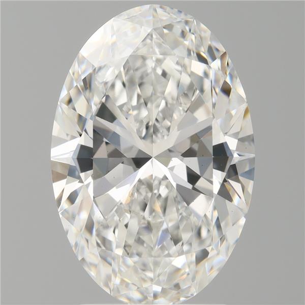 3.04 ct. oval Lab Grown Diamond front image