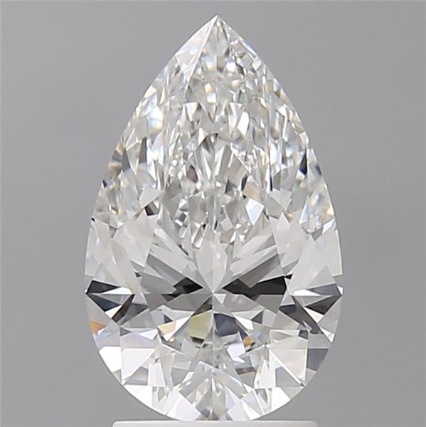 2.50 ct. pear Lab Grown Diamond front image