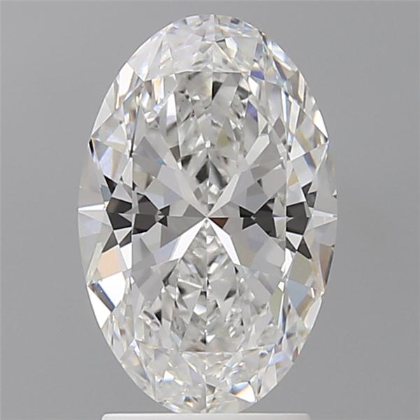 2.54 ct. oval Lab Grown Diamond front image