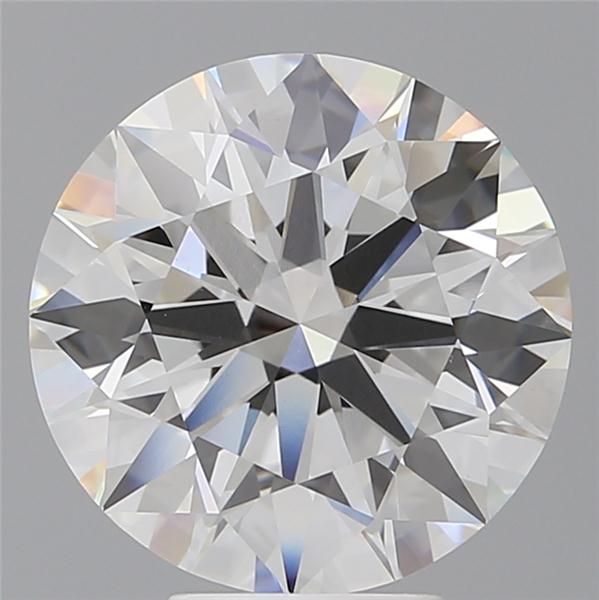6.10 ct. round Lab Grown Diamond front image