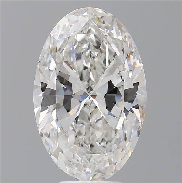 7.08 ct. oval Lab Grown Diamond front image