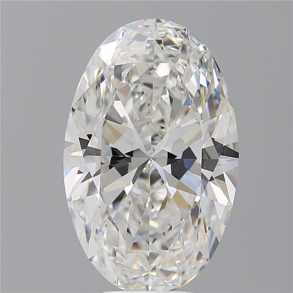 6.60 ct. oval Lab Grown Diamond front image