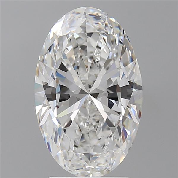 3.06 ct. oval Lab Grown Diamond front image