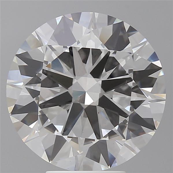 6.04 ct. round Lab Grown Diamond front image