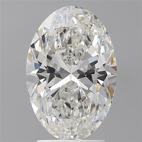 3.03 ct. oval Lab Grown Diamond front image