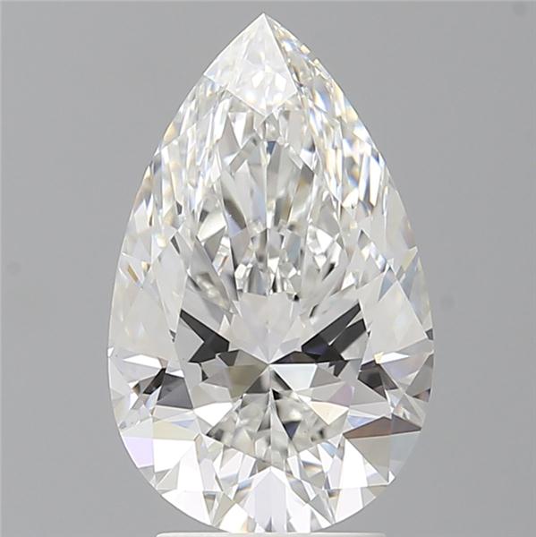 3.58 ct. pear Lab Grown Diamond front image
