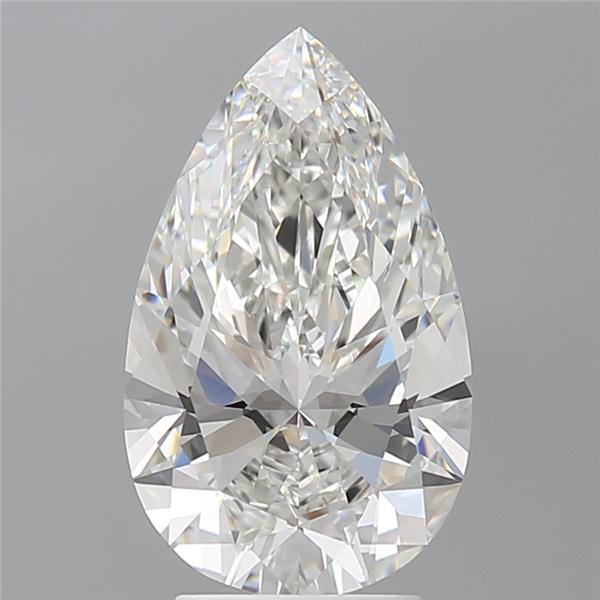 3.50 ct. pear Lab Grown Diamond front image