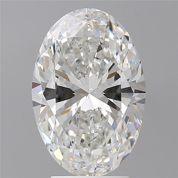 3.60 ct. oval Lab Grown Diamond front image