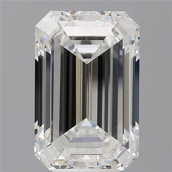 7.60 ct. emerald Lab Grown Diamond front image